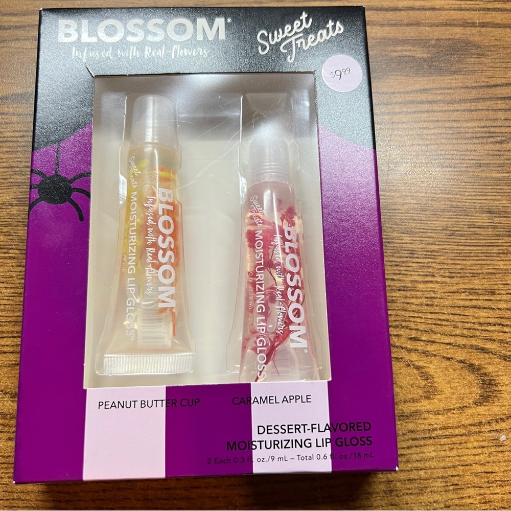Blossom Dessert Flavored Moisturizing Lip Gloss Infused Dessert Flavored